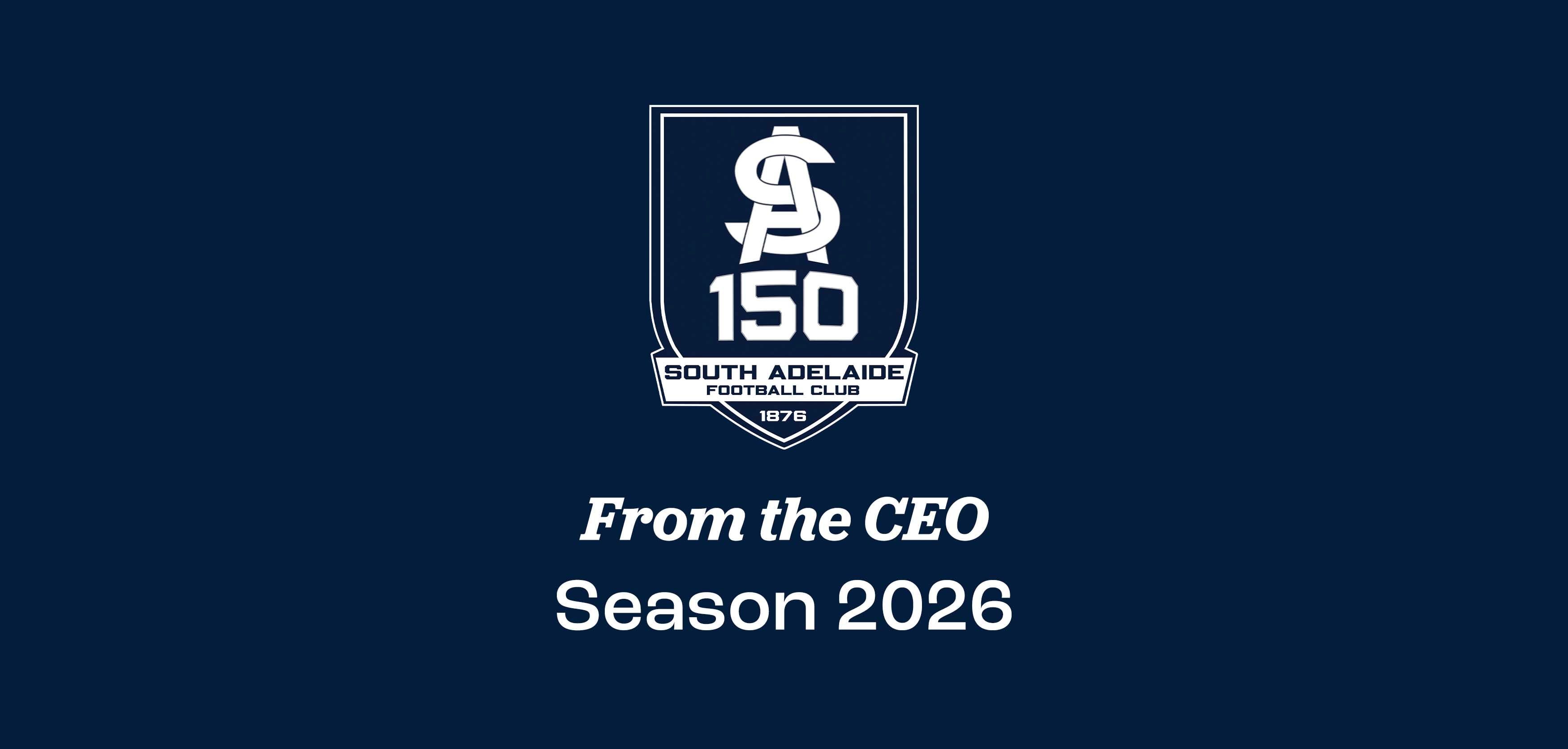 From the CEO: Celebrate Our 150th Year From the CEO: Celebrate Our 150th Year